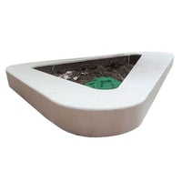 UHPC Concrete Planter Bench for Outdoor Seating and Tree Surrounds