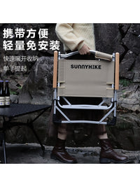 Portable Aluminum Folding Camping Chair for Outdoor Picnic Fishing