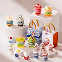 Kids' DIY Miniature Boba Tea & Dessert Making Kit for Pretend Play