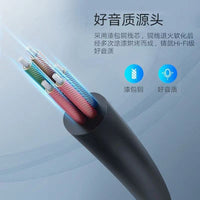 3.5mm Audio Splitter Cable for PC Headsets with Mic, Headphone and Microphone Y Splitter Adapter for Gaming