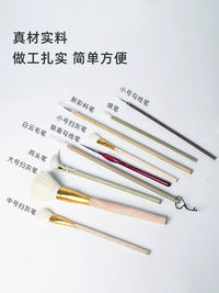 Professional Ceramic Painting Brush Set for Underglaze and Overglaze Techniques