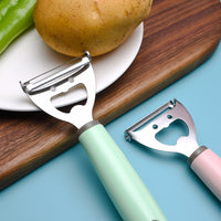 Stainless Steel Peeler for Carrots, Potatoes, Fruits - Multifunctional Kitchen Tool for Home Use
