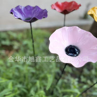 Creative Flower Bird Feeder with Ground Stake