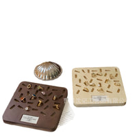 Wooden Irregular/Flat Jewelry Display Tray for Rings and Small Ornaments, Photography Prop and Storage Organizer
