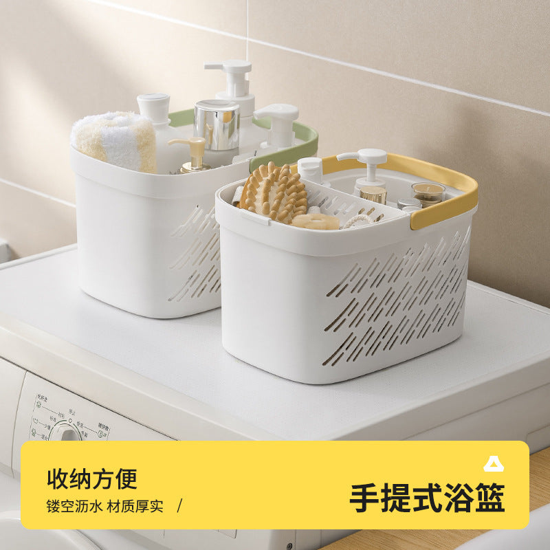 Portable Shower Caddy Basket with Handle for Bathroom Toiletries and Storage