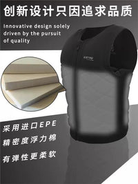 Ultra-Thin Buoyancy Vest for Adults - Lightweight, Non-Professional Life Aid for Swimming, Wakeboarding, Surfing