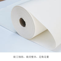 100-Meter Long Scroll Calligraphy and Painting Paper Thickened Semi-Raw Semi-Ripe White Antique Brush Chinese Painting Practice Artwork Paper