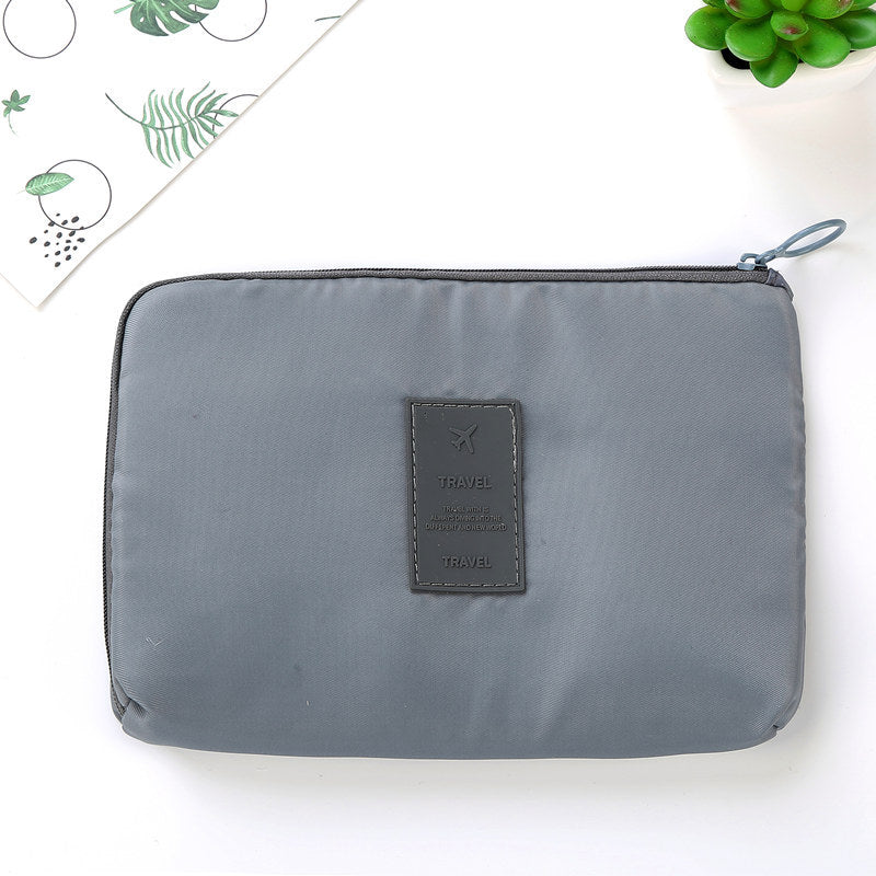 Minimalist Digital Organizer Bag for Cables, Earphones, and Power Banks - Large Capacity Travel Storage Pouch