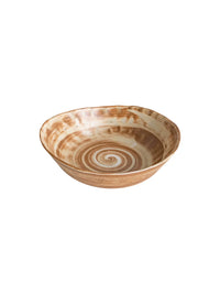 Handmade Irregular Ceramic Bowl for Noodles, Soup, Salad, and Fruit