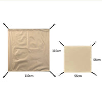 Tent Rain Fly Top Cover for 3-4 Person Tents, Waterproof Sunshade Outdoor Accessory
