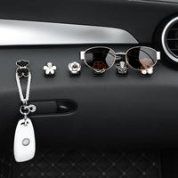 Car Seat Back Hooks for Purses and Bags, Multi-functional Vehicle Interior Organizer Clips, 4-Pack