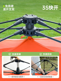 JOGOFO 1-Person Pop-Up Camping Tent Automatic Instant Setup Portable Outdoor Shelter