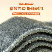 Lanqiang Winter Warm Faux Rabbit Fur Insoles for Men and Women