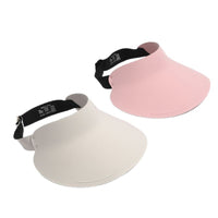 Women's UV Protection Sun Visor Hat with Wide Brim for Outdoor Sports