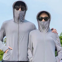 Unisex Breathable Sun Protection Jacket for Outdoor Activities