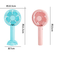 Portable USB Rechargeable Mini Handheld Fan for Students and Office
