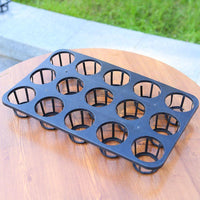 Orchid Seedling Tray with Multiple Holes for Breathable Potting, Succulent Planter Base