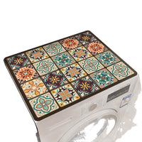 Vintage Diatomaceous Earth Laundry Machine Mat - Absorbent, Quick-Dry, Non-Slip Bathroom Floor Mat