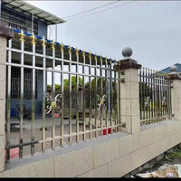 304 Stainless Steel Villa Garden Balcony Fence School Factory Isolation Railing Gate