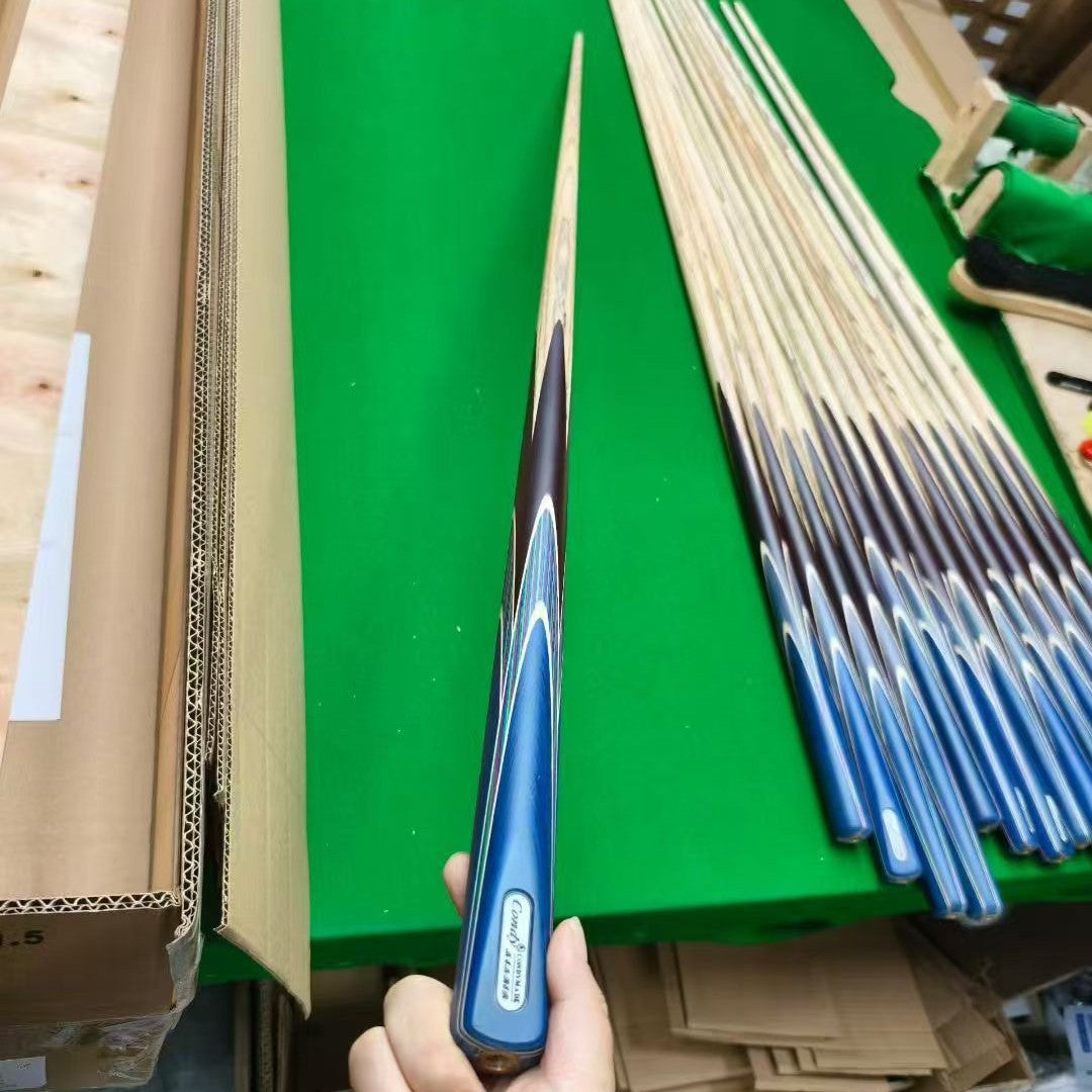 New Billiard Cue Stick Wholesale Split Small Head 10mm Cue Black Eight Nine Ball Snooker Pool Room Chinese Billiard Cue Factory