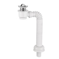 Basin Pop-Up Drain Kit with Anti-Odor P-Trap for Bathroom Sinks