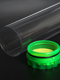 Fishing Float Storage Tube with 3 Nano Floats, Transparent Single Rod Float Box