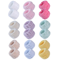 8-Piece Absorbent Wristbands for Face Washing and Sports
