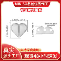 Heart-Shaped Cable Organizer Clips for Desk Cable Management