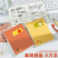 A6 Mini Pocket Notebook Set for Students, Portable Sketchbook and Memo Pad