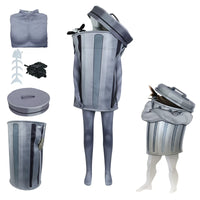 Cool Trash Can Mascot Cosplay Costume Funny Anime Character Outfit