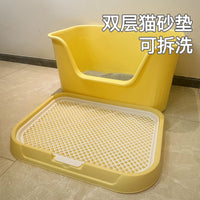 Double-Layer Cat Litter Mat with Anti-Tracking and Splash-Proof Design