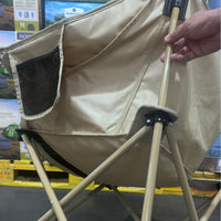 Oversized Portable Folding Moon Chair for Outdoor Beach & Camping