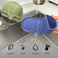 Silicone Soap Dish with Drainage for Bathroom and Travel
