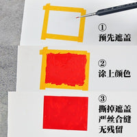 Model Painting Masking Tape Set for Gundam and Other Models