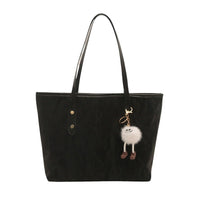 Women's Large Capacity Tote Bag for Commuting and College