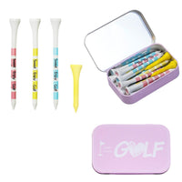 Wooden Golf Tees with Storage Box