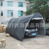 Upgraded SUV Carport Tent, Tunnel Storage Tent, Garage Tent with Customizable Logo