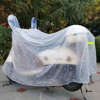 Electric Scooter Cover Waterproof Sun Protection Rain Dust Cover with Mirror Pockets