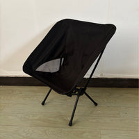 Ultralight Folding Moon Chair for Camping, Fishing, and Beach with Backrest