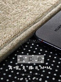 Round Anti-Slip Chair Mat for Office & Home, Floor Protector Rug for Rolling Chairs, Bedroom & Study