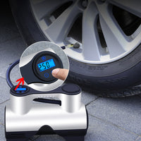 Portable 12V Car Tire Inflator Electric Air Pump for Sedans