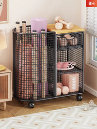 Garden Tool Storage Rack Villa Courtyard Gardening Mobile Farm Tool Organizer Garage Hardware Storage Shelf