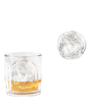 Silicone Sphere Ice Ball Maker for Whiskey and Cocktails, Reusable Ice Mold