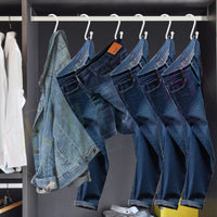 S-Shaped Metal Hooks for Curtains and Wardrobe Organization, Rust-Resistant, No-Drill Installation