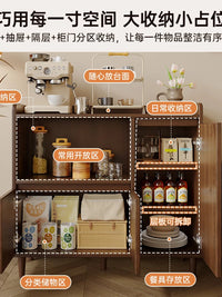 Sideboard Cabinet Storage Unit for Living Room, Coffee Machine Table, and Bar Counter