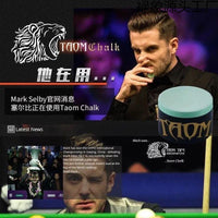 Taom Chalk Billiard Pool Cue Snooker Round Professional Chalk for Eight Ball