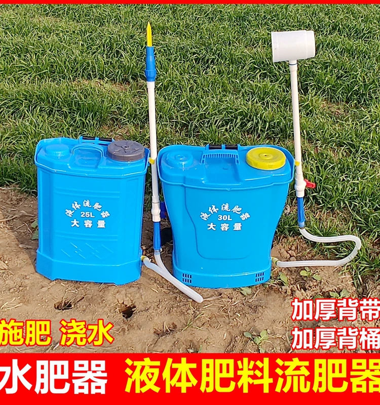 Portable Liquid Fertilizer Injector for Root Irrigation