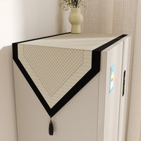 Refrigerator Dust Cover and Cabinet Mat, American Style Durable Universal Appliance Cover