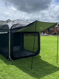 SUV Tailgate Tent for Camping, Outdoor Car Rear Trunk Shelter, 3-4 Person