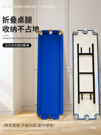 Portable 5-Point Billiards Training Table for Home Use, Mini Foldable Indoor Snooker Practice Table